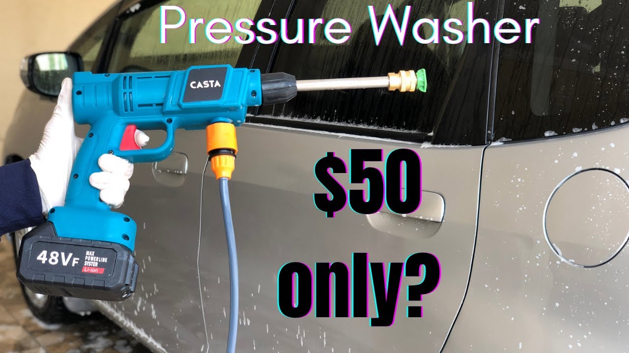 Cordless Pressure Washers Worth it? Unboxing & Testing YouTube
