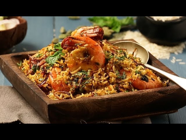 Mangalorean Style Prawn Biryani | Shrimp Biryani | Tasty Prawn Biryani Recipe by Preetha | India Food Network