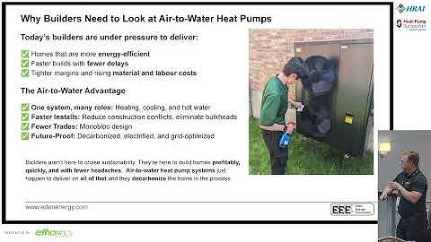 Designing Air-to-Water HP Systems for Existing Building  Michael Ridler, Eden Energy