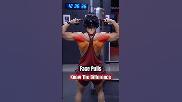 Face Pulls: Know The Difference ⚠️