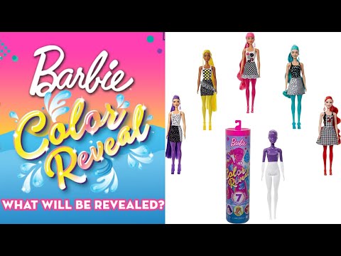 Barbie Color Reveal Doll Monochrome With 7 Surprises Inside