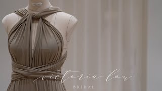 mink coloured bridesmaid dresses Magdalena Tulle Maxi Dress, Dusty Mink