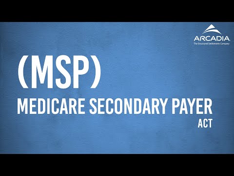 What is the Medicare Secondary Payer Act (MSP)?