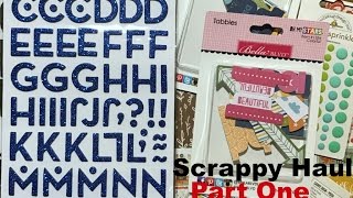 Scrapbooking Haul - Part One
This is the first part of the scrappy goodness I recently ordered. This includes doodads while the next video includes paper.
My Info:
Blog: http://lynnseverydayideas.blogspot.com
Facebook: https://www.facebook.com/LynnsEverydayideas
Pinterest: http://pinterest.com/lyneverydayidea/
Instagram: http://instagram.com/lynnseverydayideas
Twitter: https://twitter.com/lyneverydayidea Scrapbooking Haul - Part One