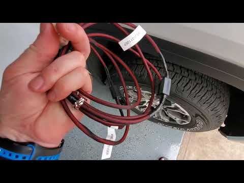 Installing Kicker sub and amps in GMC Sierra