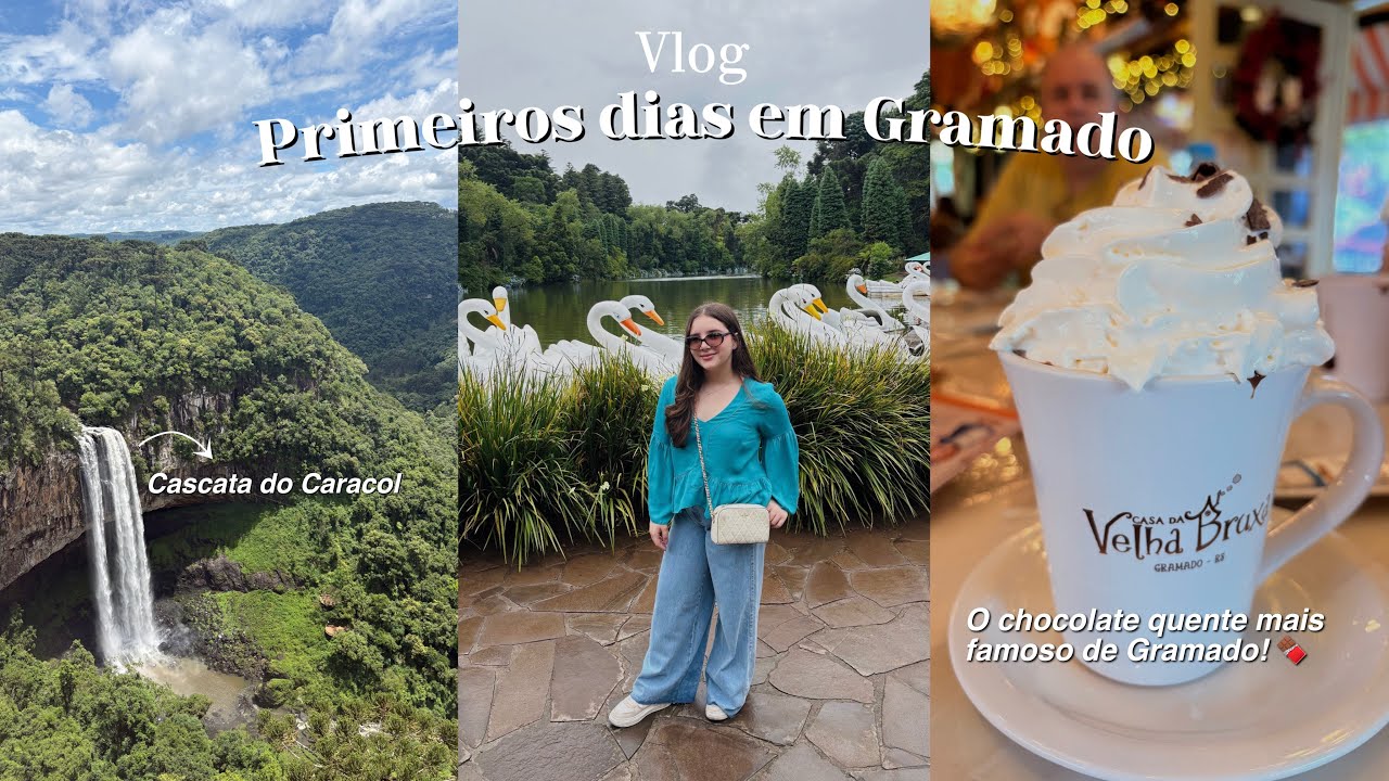 vlog em GRAMADO | muitos passeios, chocolate quente mais famoso e Natal em família!