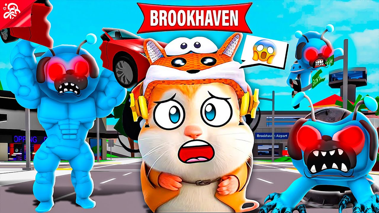 HAMSTERS SE TORNAM PÃO PÃOS MUTANTES NO BROOKHAVEN!