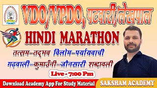 हिंदी||Mini Marathon||हिंदी शब्दावली||VDO/VPDO||Patwari/Lekhpal|| Group-C 2025 screenshot 5