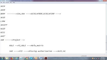SAP Security overall T-CODE & HR Security Introduction