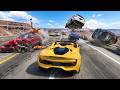 BeamNG Drive Traffic Car Crashes #05 🚗💥 Incredible Crash Moments [4K] | Realistic Accidents