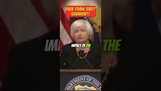 Sign From God? #janetyellen #dollar #currency #brics #propheticwarning #ustreasury #trump2024