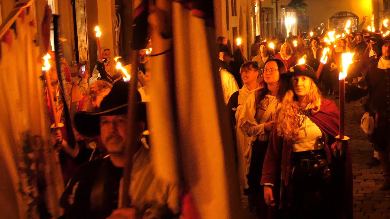 Reichsstadt-Festtage Rothenburg ob der Tauber 2025 - Fackelzug