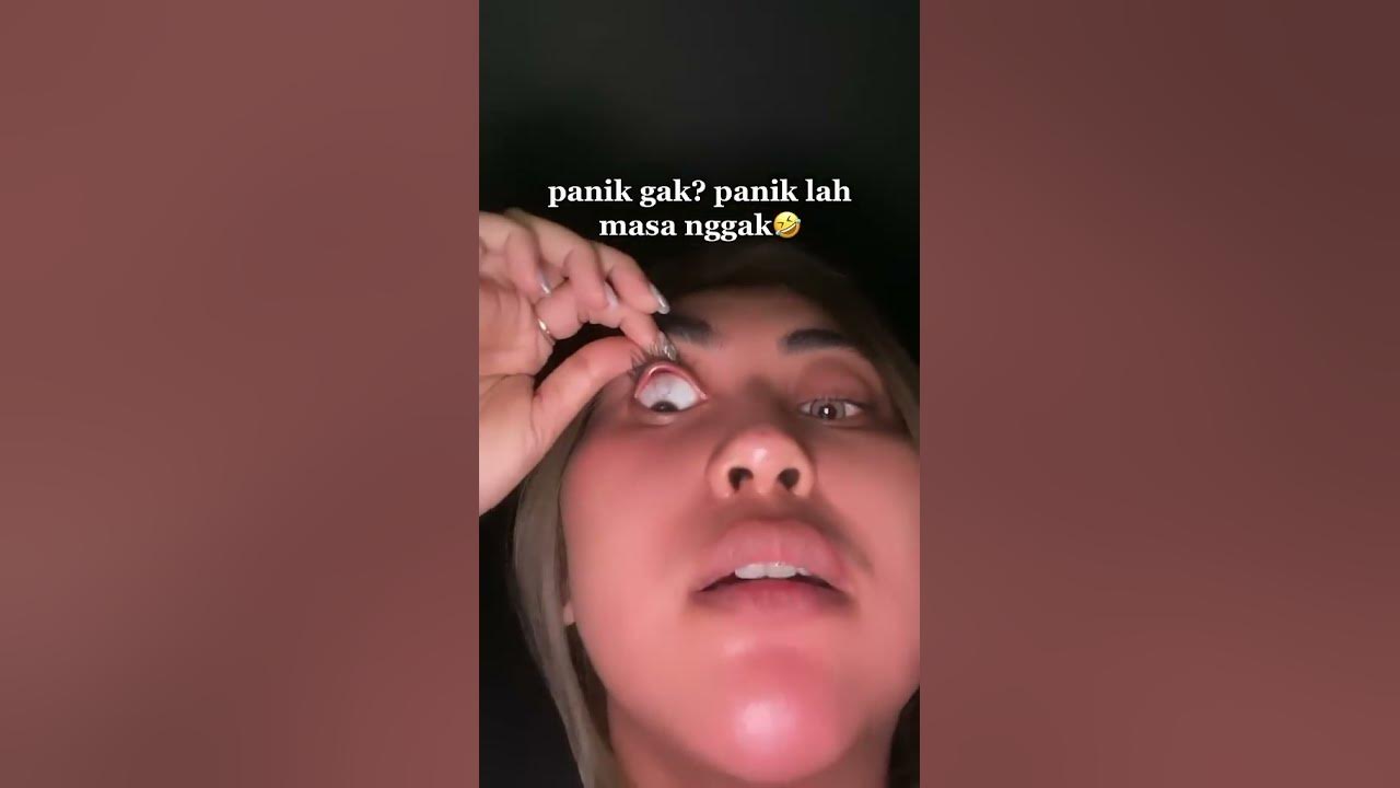 SOFTLENS NYANGKUT 😭 #shorts