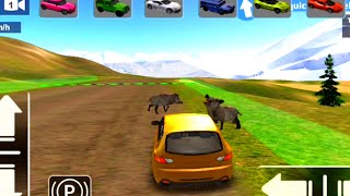 Audi A3 Hit The Animals - Offroad 4X4 Mountain Drive #1- Best Android Gameplay ,IOS screenshot 3