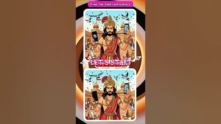 Only 1% Can Spot All 3 Differences! 😱 | Challenge no. 35 CANDY GAMING #shorts