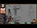 Aedrah the Ranger - Costume Design Part 2 - Concept art for Druwides