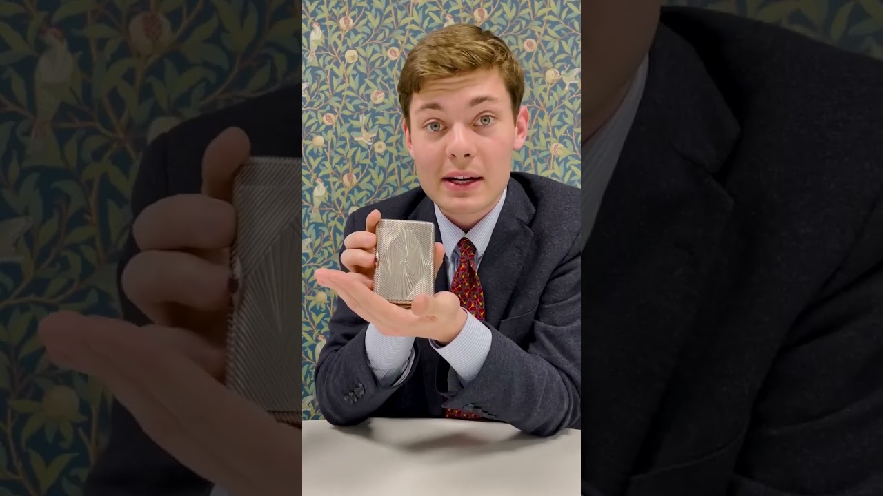 A Fabergé Silver Cigarette Case | Dawsons Auctioneers