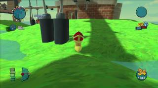 Worms 4 Ultimate Mayhem - Destruction - Game 5 Vs My Bro