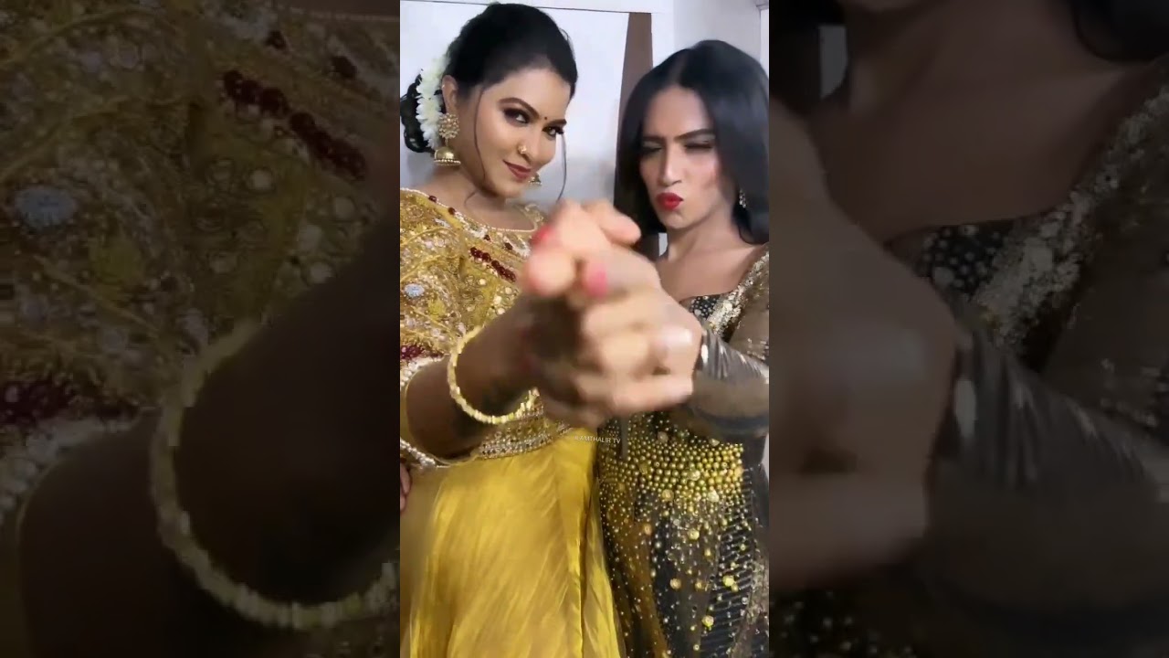 Bigg Boss Rachitha Mahalaxmi with her friend 💖💞💕||Friends atrocities ||Today trending || Cute ponnu