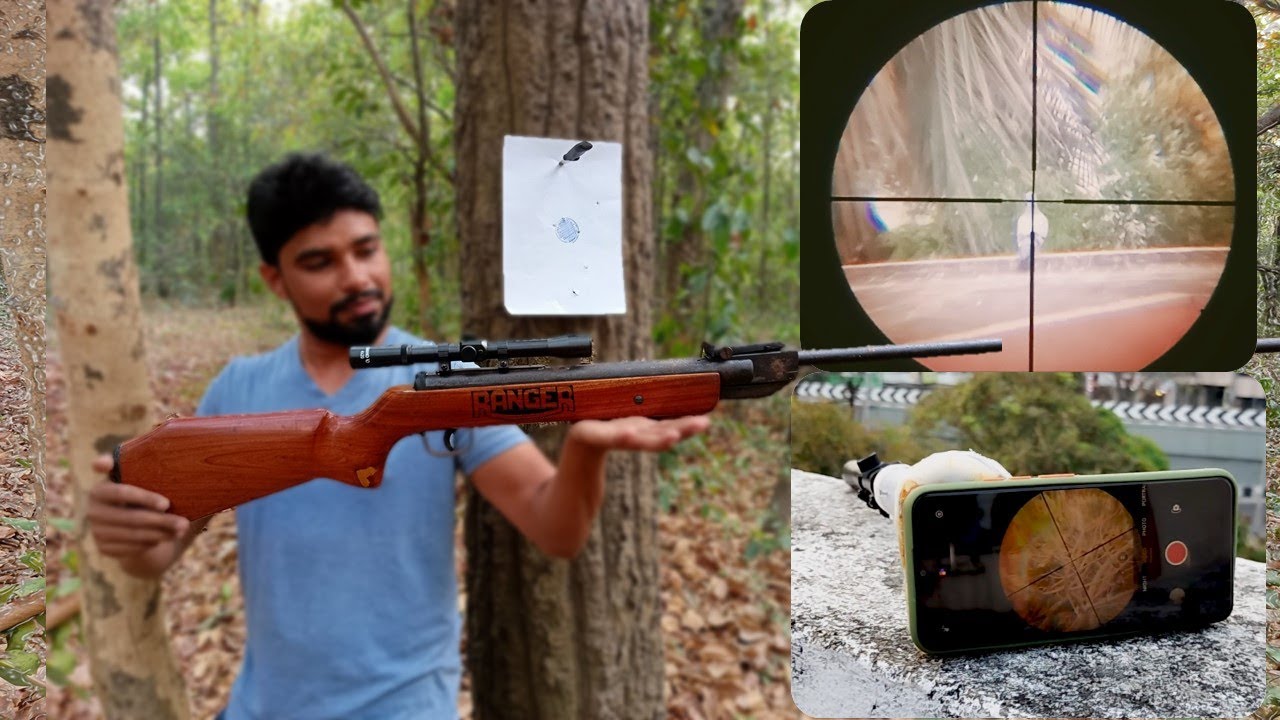 Unboxing GAMO 4x20 Scope [] Scope cam [] Scope mounting process