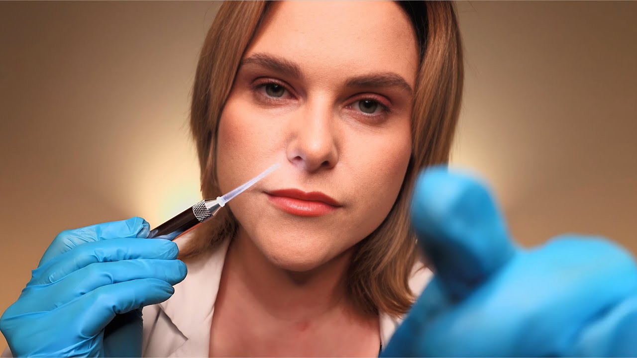 ASMR Ear, Nose & Throat Doctor Check-Up For Sleep