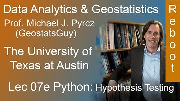 07e Python Data Analytics: Hypothesis Testing Interactive