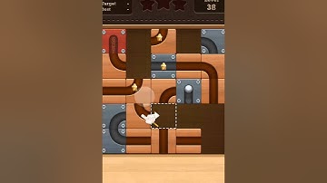 Roll the Ball slide puzzle Star J Pack Level 38 Solution