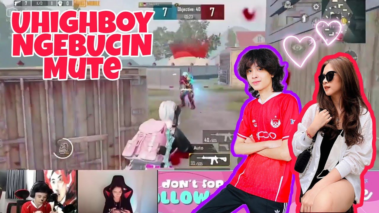 Kebucinan Btr Uhigh & Mute | Uhighboy Ditantang Mute TDM MATCH | Uhighboy Disalahin Terus Sama mute