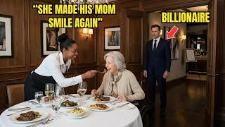 Billionaire Sees Disabled Mom Smile for the First Time in Years — Notices Black Waitress Feeding