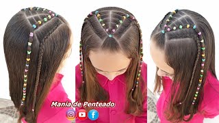 Penteado com Liguinhas e Tranças com Cabelo Solto | Hairstyle with Braids,  Elastics and Loose Hair - thptnganamst.edu.vn