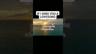 #guitarchords IF I SING YOU A LOVE SONG #lyricsguide #guitarplayalong #acoustic #lyrics #chords