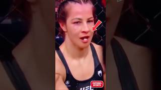 O QUE ELA TOMOU ENTRE OS ROUNDS?! 😳 #ufc #mma