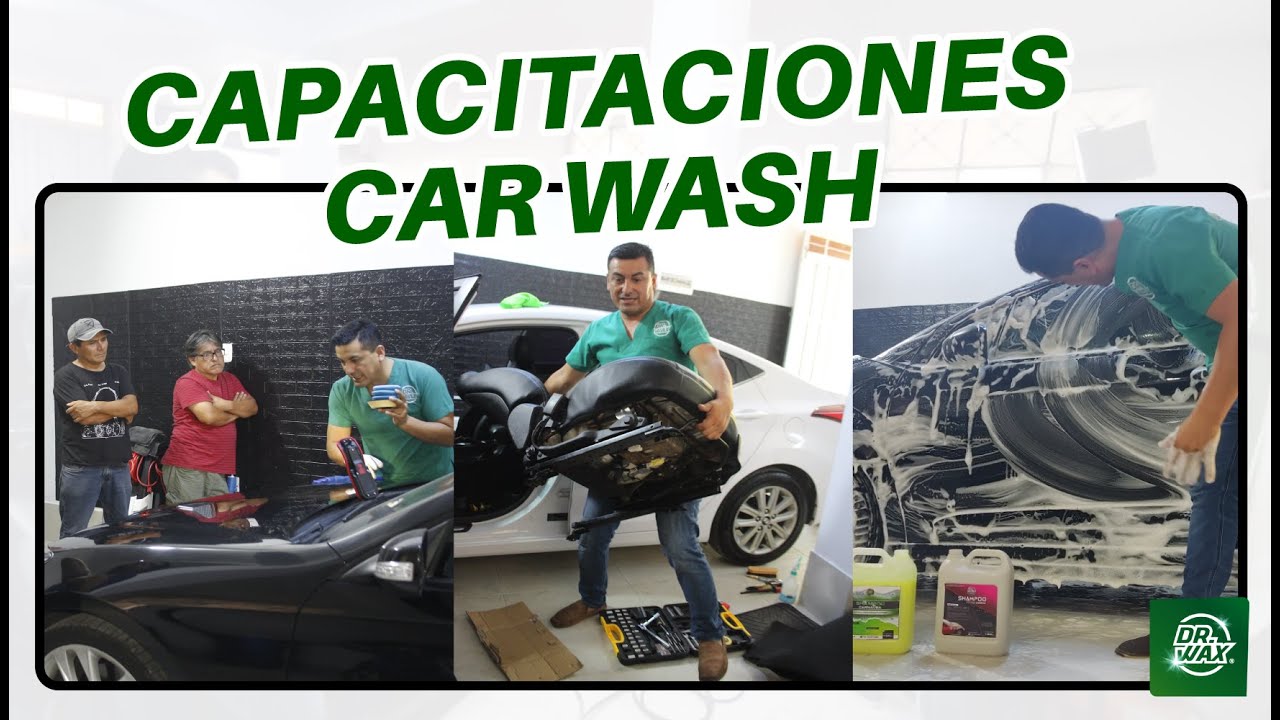 Aprende como Iniciar un Negocio de Car Wash - Cursos presencial