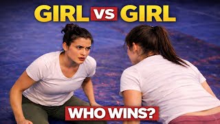 Girl Vs Girl Wrestling Showdown Intense Grappling Match Who Wins?