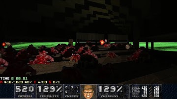 Doom II: Haste map 16, Sepia (UV Max in 8:40)