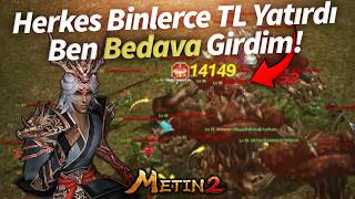 HERKESİN BİNLERCE TL HARCADIĞI YERDE OYUN BİLGİMİZLE FARMLADIK!! | Metin2 TR Rohan2 Mobile #2