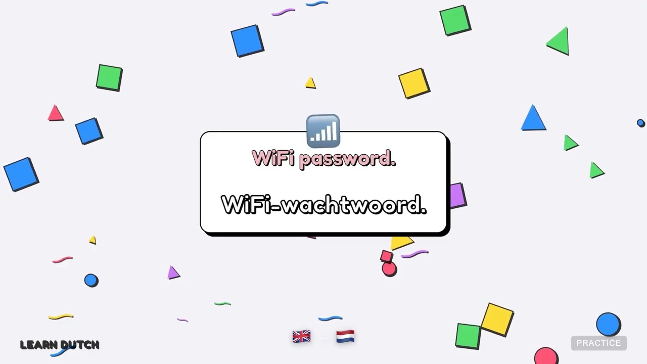 🇬🇧→🇳🇱 Learn Dutch - At a Café