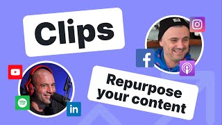 Riverside Clips - Repurpose Your Content!