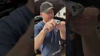 Easiest way to remove heater hoses