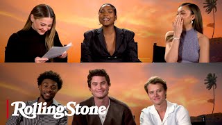 Chase Stokes, Madelyn Cline, And The Cast Of Outer Banks Solve Wacky Mysteries Wwyd