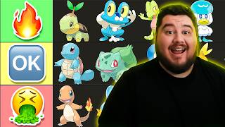 Ranking EVERY Starter Pokémon (Base Forms Only!) - Hot Takes Included!