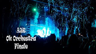 AJR- LIVE- June 21 2022 - Ok Orchestra Finale (Flashing lights)
