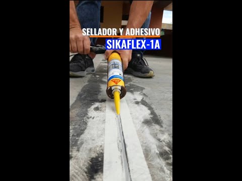 How To Apply Sikaflex 1a
