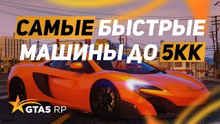 Скорость Всех Реальных Машин GTA 5 RP В Бюджете До Пяти Миллионов