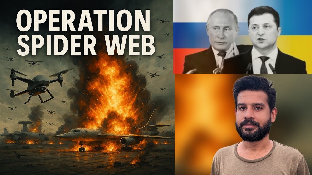 Operation Spider Web | Russia vs Ukraine l