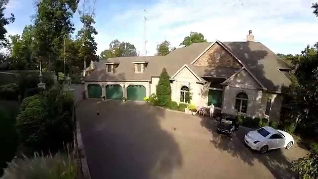 Christmas Lake Village TZ Aerial RC Indiana II YouTube