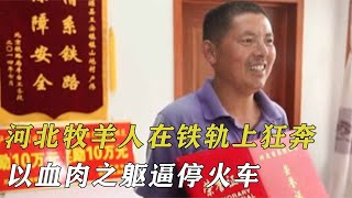 河北牧羊人在鐵軌上狂奔，以血肉之軀逼停火車，政府：獎勵30萬 by 阿呆杂烩说 32 views 4 months ago 4 minutes, 19 seconds