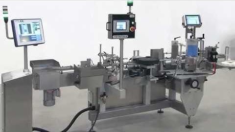 Model 126 TROTTER W Labeler - NJM Labeling Systems