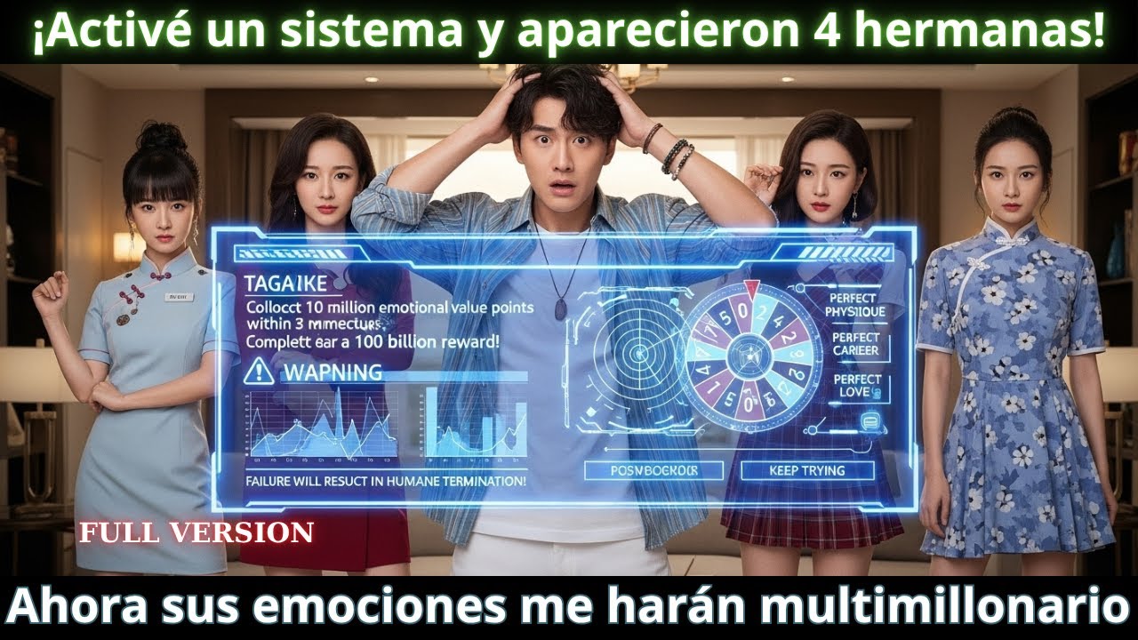 ¡Activé un sistema y aparecieron 4 hermanas! Ahora sus emociones me harán multimillonario