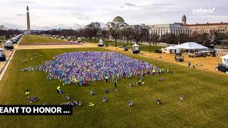 Joe Biden’s inauguration lights up Washington, D.C. with ‘Field of Flags’